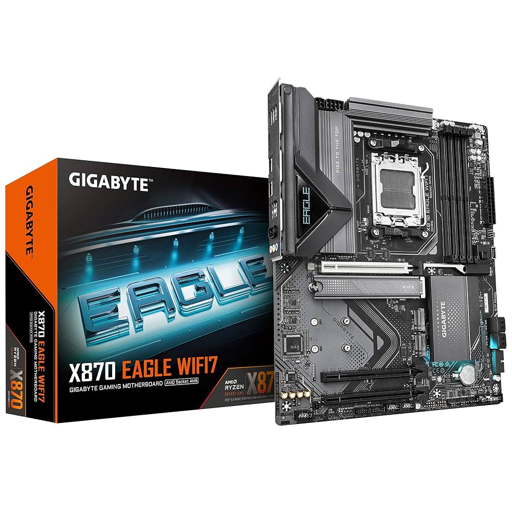 Amazon | GIGABYTE X870 EAGLE WIFI7 マザーボード - AMD Ryzen